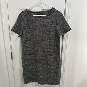 Tahari Short Sleeve With Pockets Mini Dress Size Large NWT